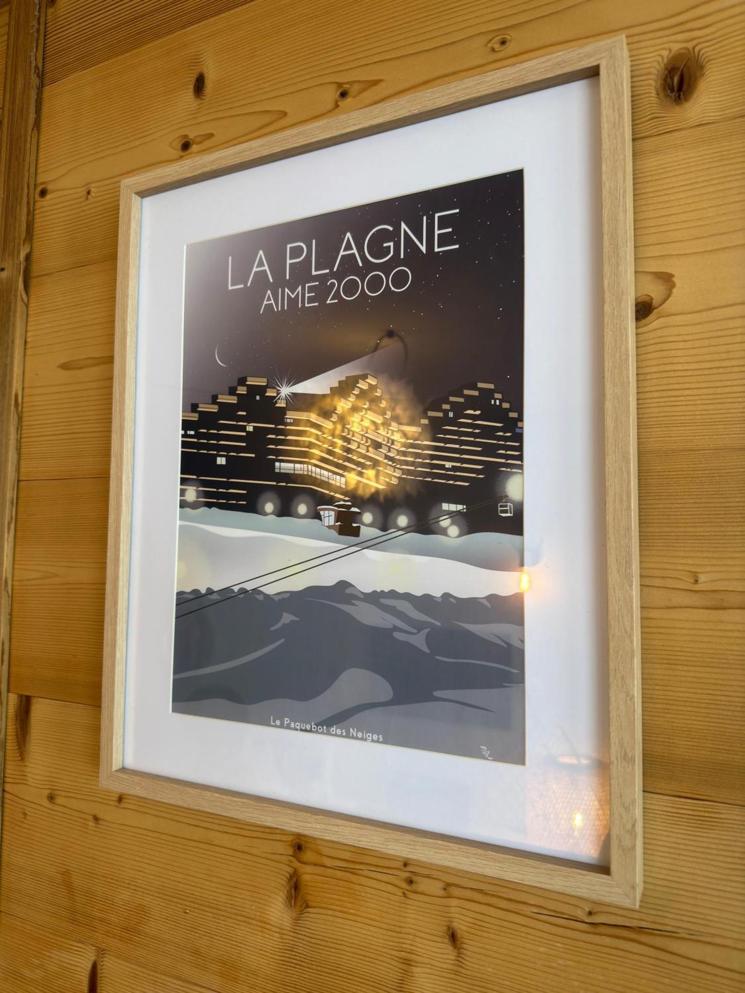 Paquebot Des Neiges - Appartement 4 Personnes - Vue Mont Blanc La Plagne Ngoại thất bức ảnh
