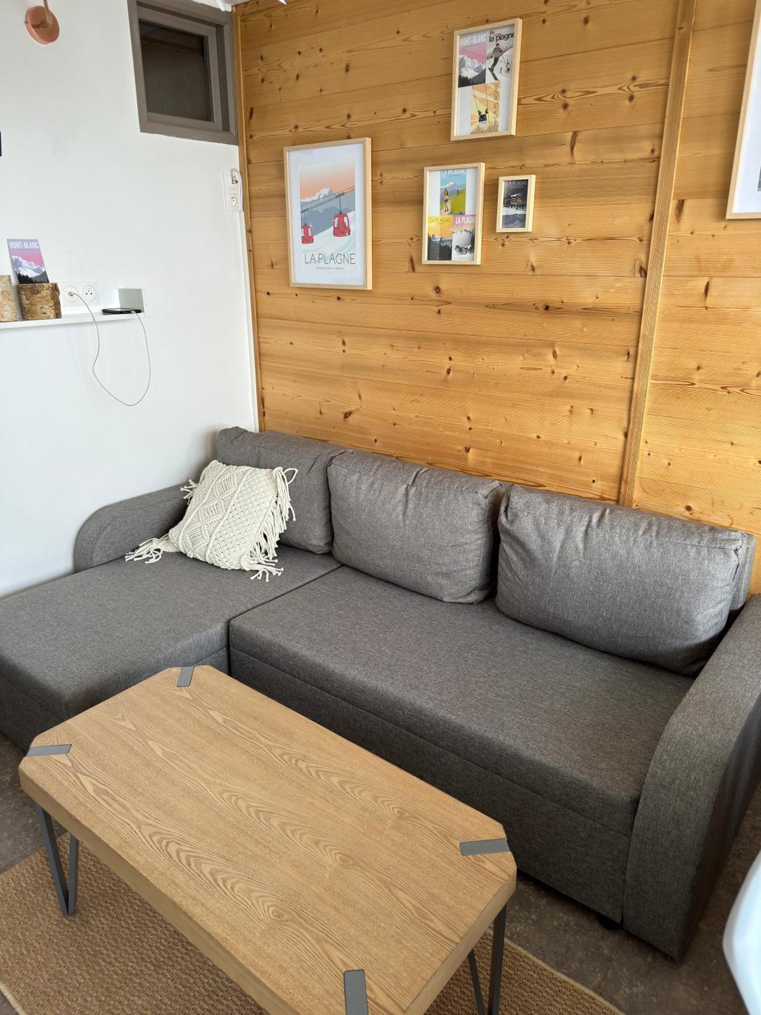 Paquebot Des Neiges - Appartement 4 Personnes - Vue Mont Blanc La Plagne Ngoại thất bức ảnh