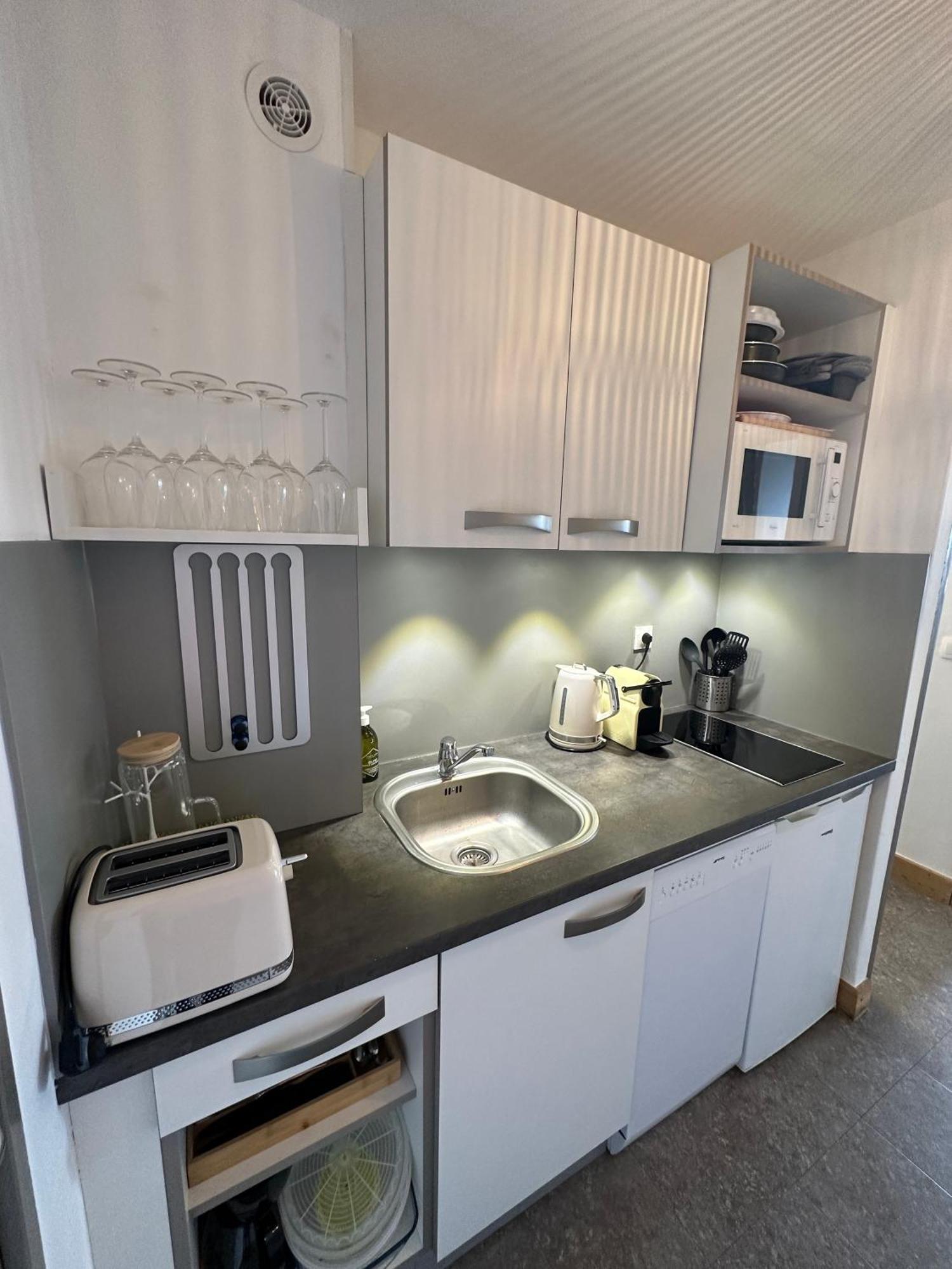 Paquebot Des Neiges - Appartement 4 Personnes - Vue Mont Blanc La Plagne Ngoại thất bức ảnh